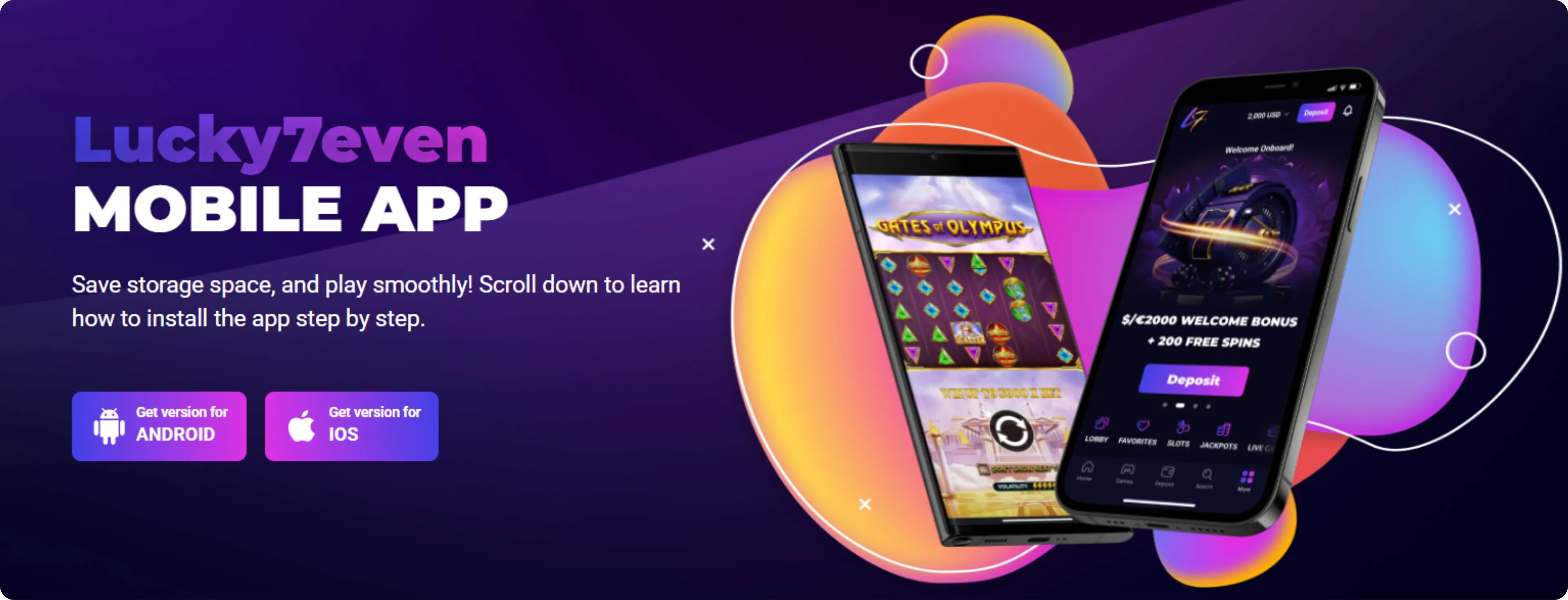 Lucky7 Casino App-schermafbeelding